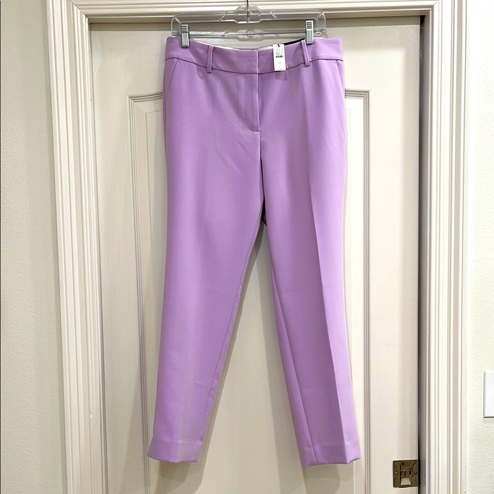 NWT Talbots Lavender Hampshire Ankle Pant